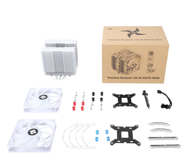 Thermalright Peerless Assassin 120 SE White 120mm Argb Peerless Assassin 120 SE White Argb - 1284958 - zdjęcie 9